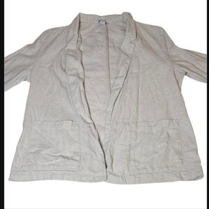 Old Navy - Women's Linen Beige Jacket